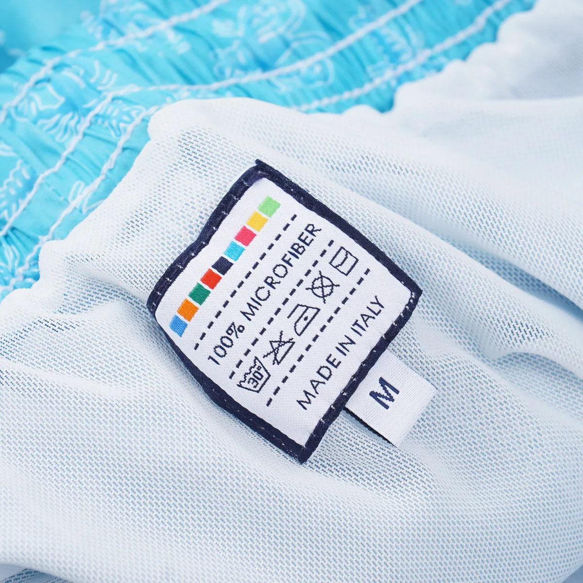 Fedeli 'Madeira' Printed Swim Trunks