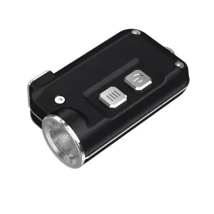 Nitecore TINI 380 Lumen USB RCHRGBL LED Keychain Light Black
