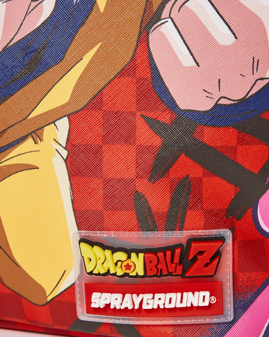 Sprayground Backpack DBZ ON THE RUN RED CHECK Red