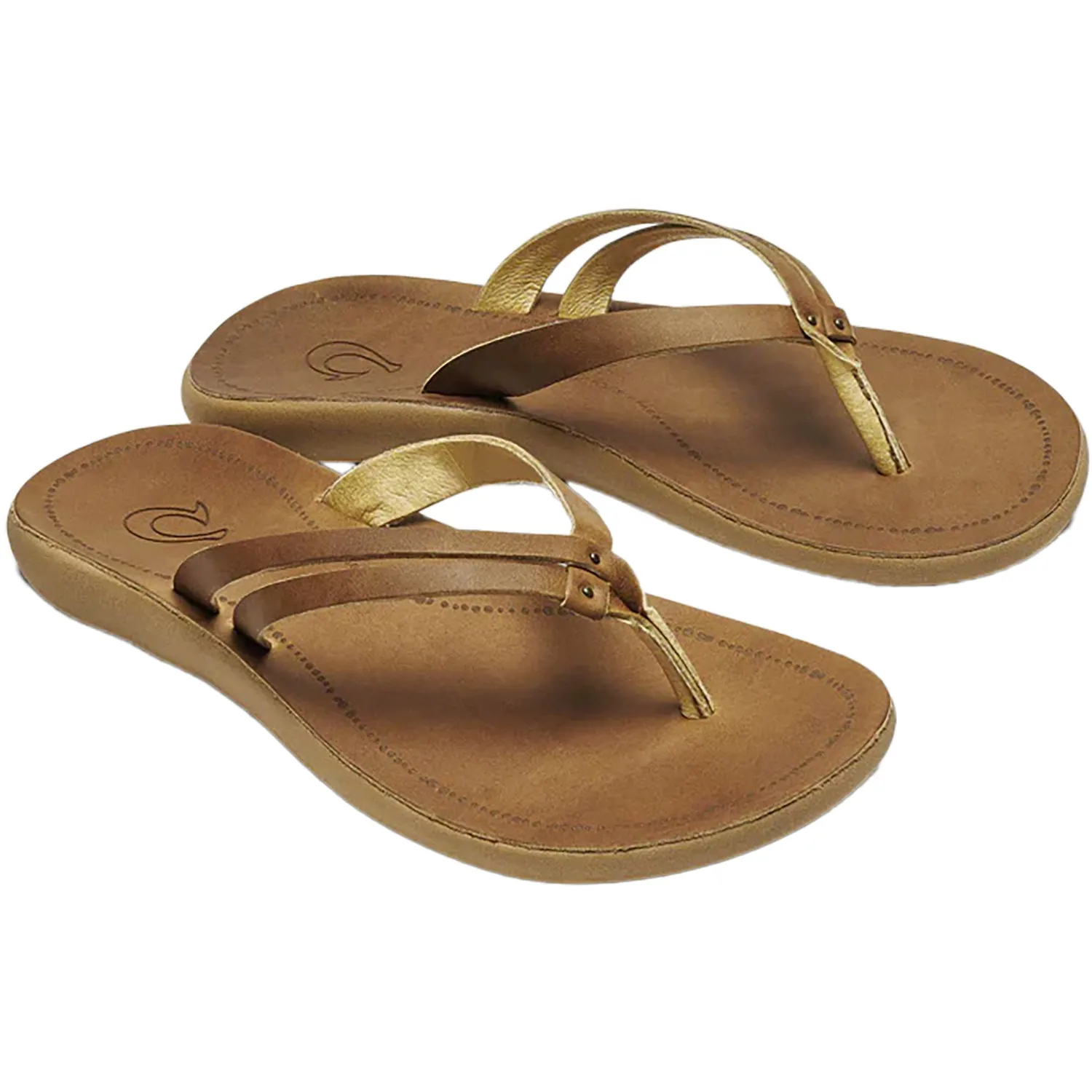 Women's OluKai Kapehe Luana Sahara/Sahara Leather